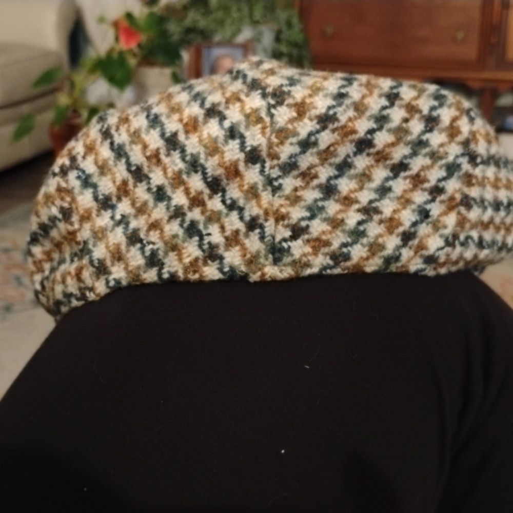 Ryder & Amies Handwoven Tweed Newsies Hat Vintage